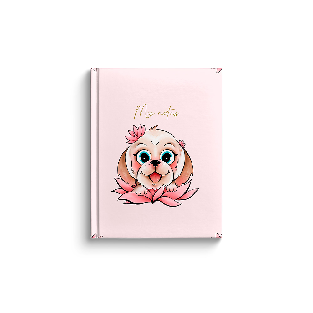cuaderno book lotus dog 01