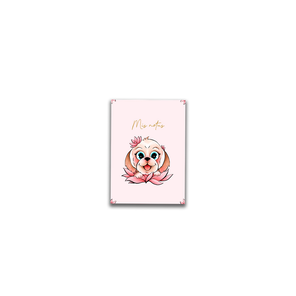 mini libreta lotus dog 01