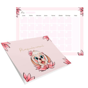 planificador mensual lotus dog 01
