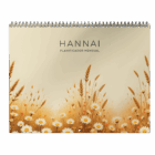 PLANIFICADOR MENSUAL Golden Meadows