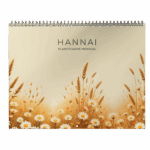 Planificador Mensual Golden Meadows